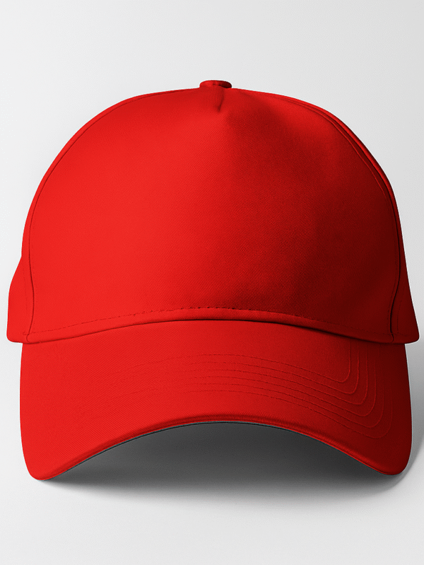 Custom Red Cap with Personalized Logo/Design