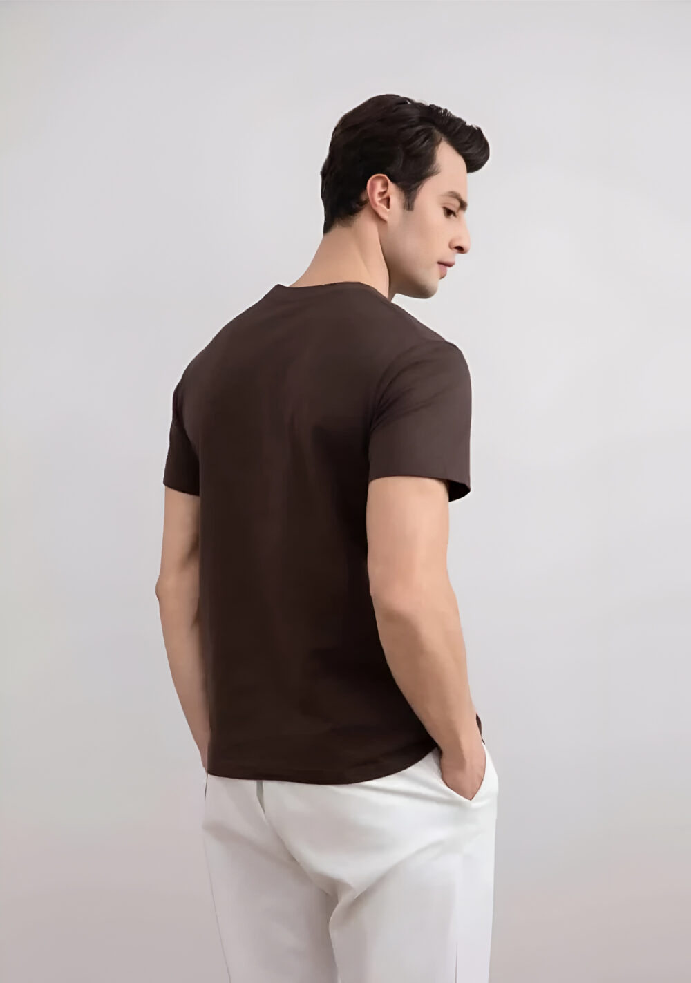 Custom Unisex T-Shirt-Brown - Image 2
